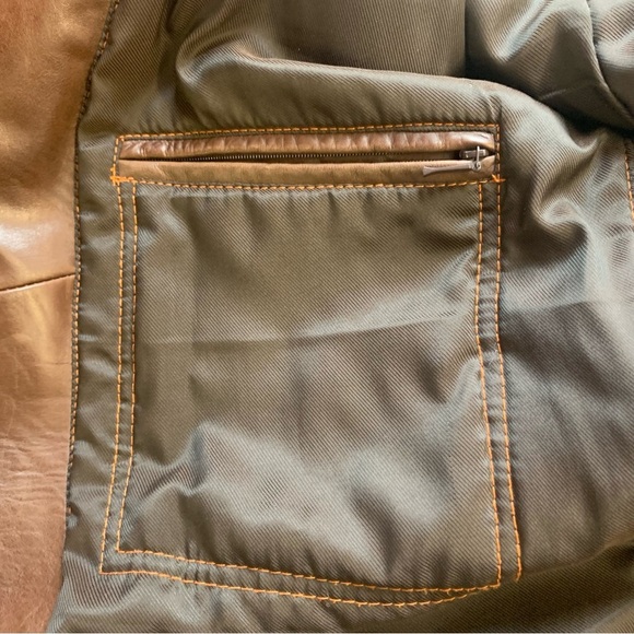 Y2K Brown Danier Leather Jacket - Picture 11 of 15
